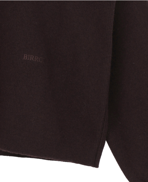 【BIRROT/ビロット】CREW NECK KNIT 詳細画像 ブラウン 5