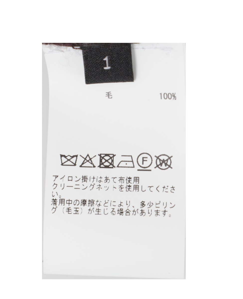 【BIRROT/ビロット】CREW NECK KNIT 詳細画像 ブラウン 6