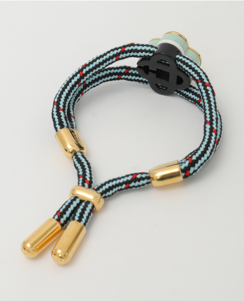 【Casablanca/カサブランカ】Hiking Cord Bracelet 詳細画像 ゴールド 2