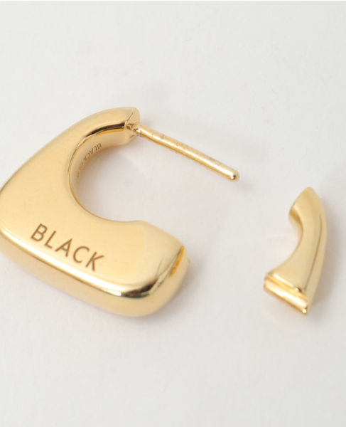 【MARIA BLACK/マリアブラック】Tote Small Pierced Earring 詳細画像 ゴールド 4