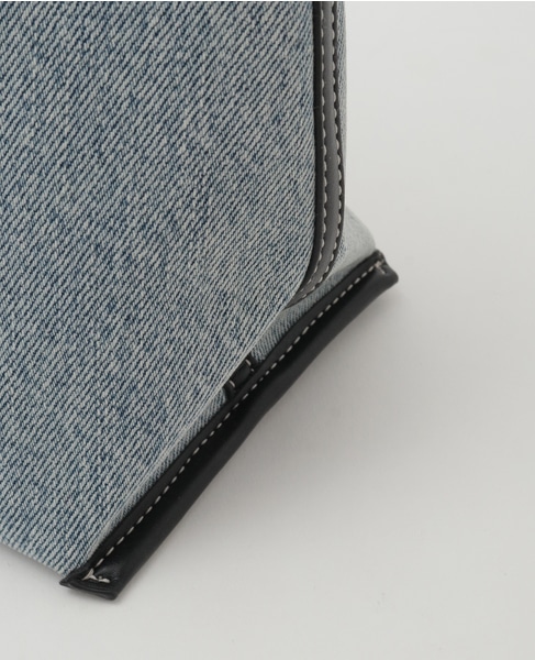 【3.1 Phillip Lim/スリーワンフィリップリム】DENIM MINI MARKET TOTE BAG 詳細画像 インディゴ 7