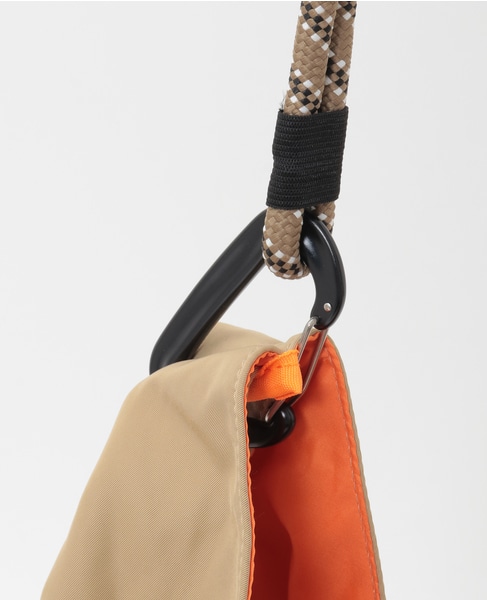 【RISLEY×OUTDOOR(リズレイ×アウトドア)】トライアングルフリルバッグ［R2501-TFB36］ 詳細画像 ベージュ 4