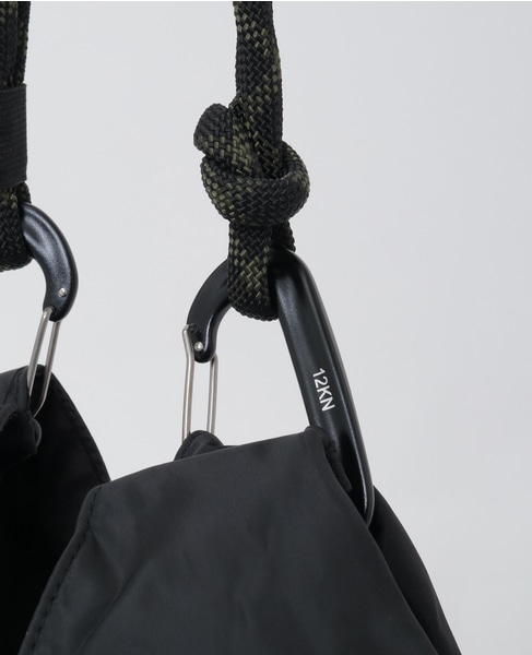 【RISLEY×OUTDOOR(リズレイ×アウトドア)】トライアングルフリルバッグ［R2501-TFB36］ 詳細画像 ブラック 4