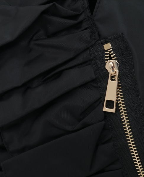 【RISLEY×OUTDOOR(リズレイ×アウトドア)】トライアングルフリルバッグ［R2501-TFB36］ 詳細画像 ブラック 5