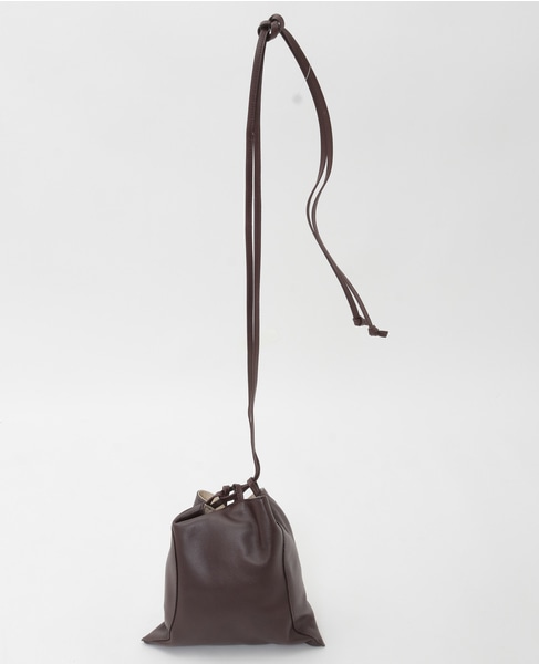 【MARROW/マロウ】NAPA LEATHER PILLOW MA-AC5314 詳細画像 ブラック 3