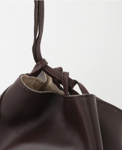 【MARROW/マロウ】NAPA LEATHER PILLOW MA-AC5314 詳細画像 ブラック 5