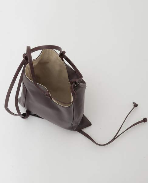 【MARROW/マロウ】NAPA LEATHER PILLOW MA-AC5314 詳細画像 ブラウン 8