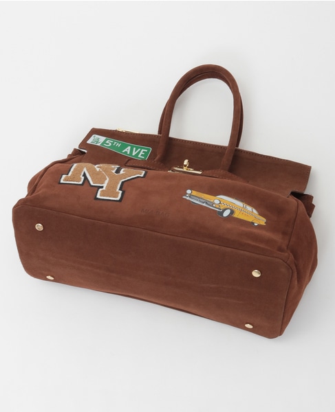 【MIA BAG/ミアバッグ】SUEDE NY BAG 詳細画像 ブラウン 8