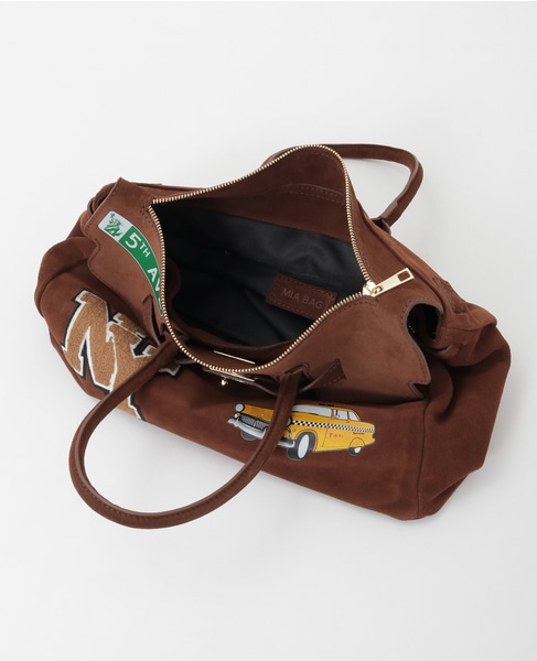 【MIA BAG/ミアバッグ】SUEDE NY BAG 詳細画像 ブラウン 9