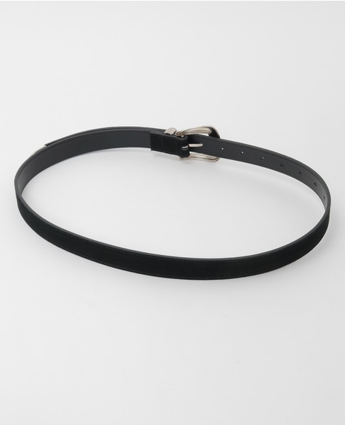 【GREEN BUTTER/グリーンバター】Cow Leather Westun Belt 詳細画像 ブラック 7