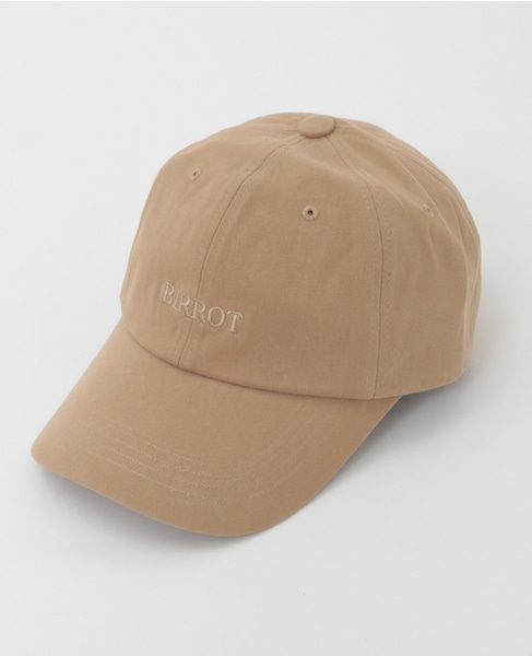 【BIRROT/ビロット】ロゴ刺繍キャップ 詳細画像 キャメル 1
