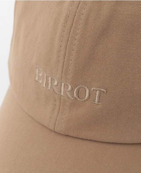 【BIRROT/ビロット】ロゴ刺繍キャップ 詳細画像 キャメル 13