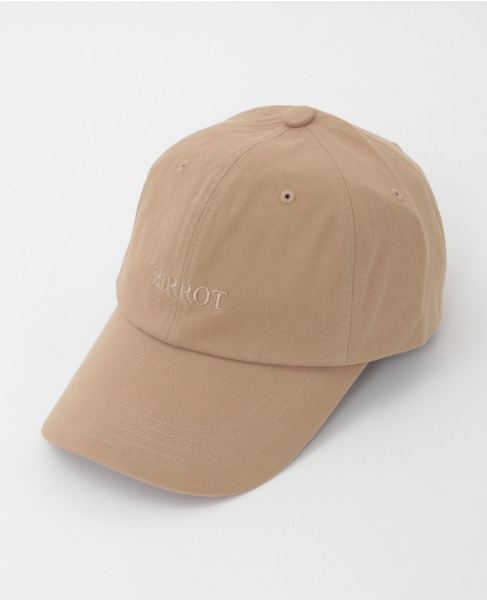 【BIRROT/ビロット】ロゴ刺繍キャップ 詳細画像 キャメル 9