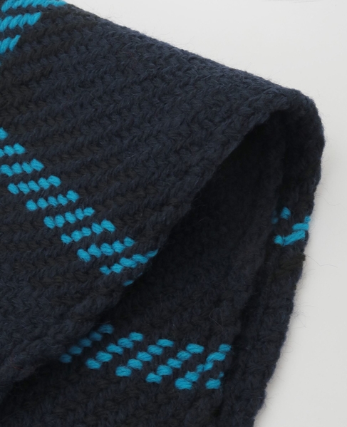 【John Branigan/ジョン・ブラニガン】ポケット付きストール 詳細画像 ブルー系その他 5