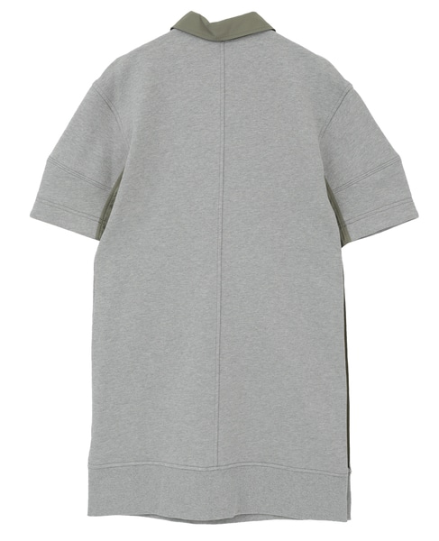 【3.1 Phillip Lim/スリーワンフィリップリム】Terry Polo Dress 詳細画像 グレー 2