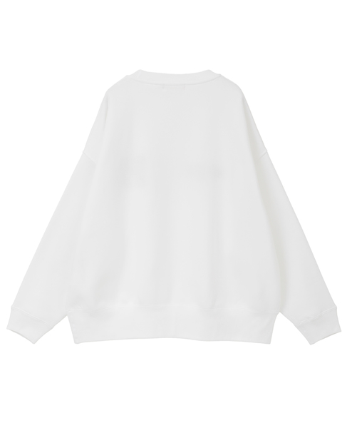 【GOOD ROCK SPEED/グッドロックスピード】EMBROIDERY SWEAT 詳細画像 ホワイト 2