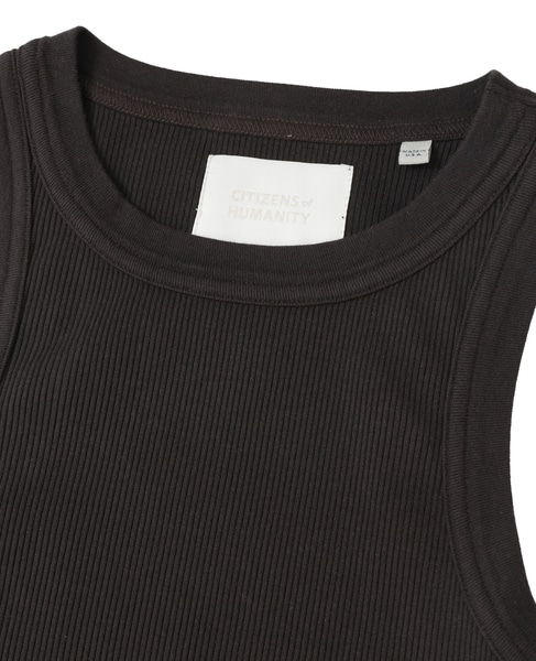 【CITIZENS of HUMANITY/ シチズンズオブヒューマニティ】Isabel Rib Tank 詳細画像 ブラウン 3