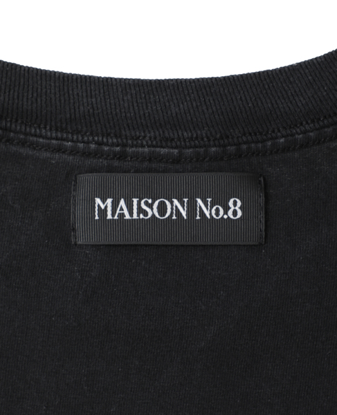 【MAISON No.8/メゾンナンバーエイト】リメイクトップス 詳細画像 ブラック 9