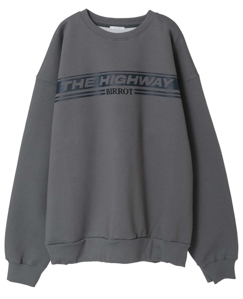 【BIRROT/ビロット】"THE HIGHWAY"SWEATSHIRT 詳細画像 グレー 11