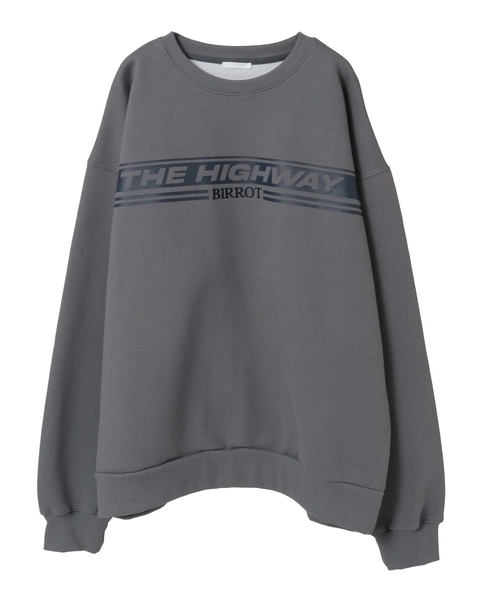 【BIRROT/ビロット】"THE HIGHWAY"SWEATSHIRT 詳細画像 グレー 18