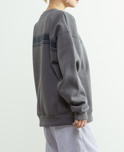 【BIRROT/ビロット】"THE HIGHWAY"SWEATSHIRT 詳細画像 グレー 4