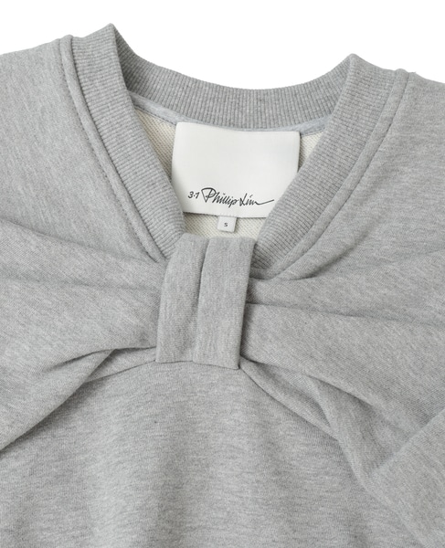 【3.1 Phillip Lim/スリーワンフィリップリム】リボントリム タンクトップ 詳細画像 グレー 3