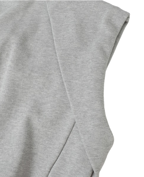 【3.1 Phillip Lim/スリーワンフィリップリム】リボントリム タンクトップ 詳細画像 グレー 6