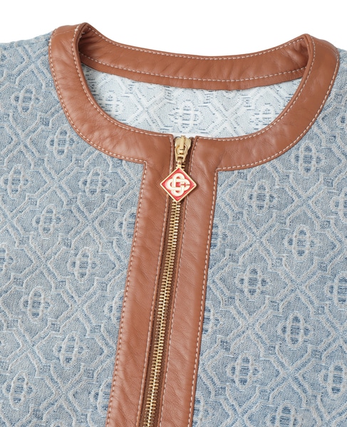 【Casablanca/カサブランカ】Monogram Denim Dress 詳細画像 インディゴ 3