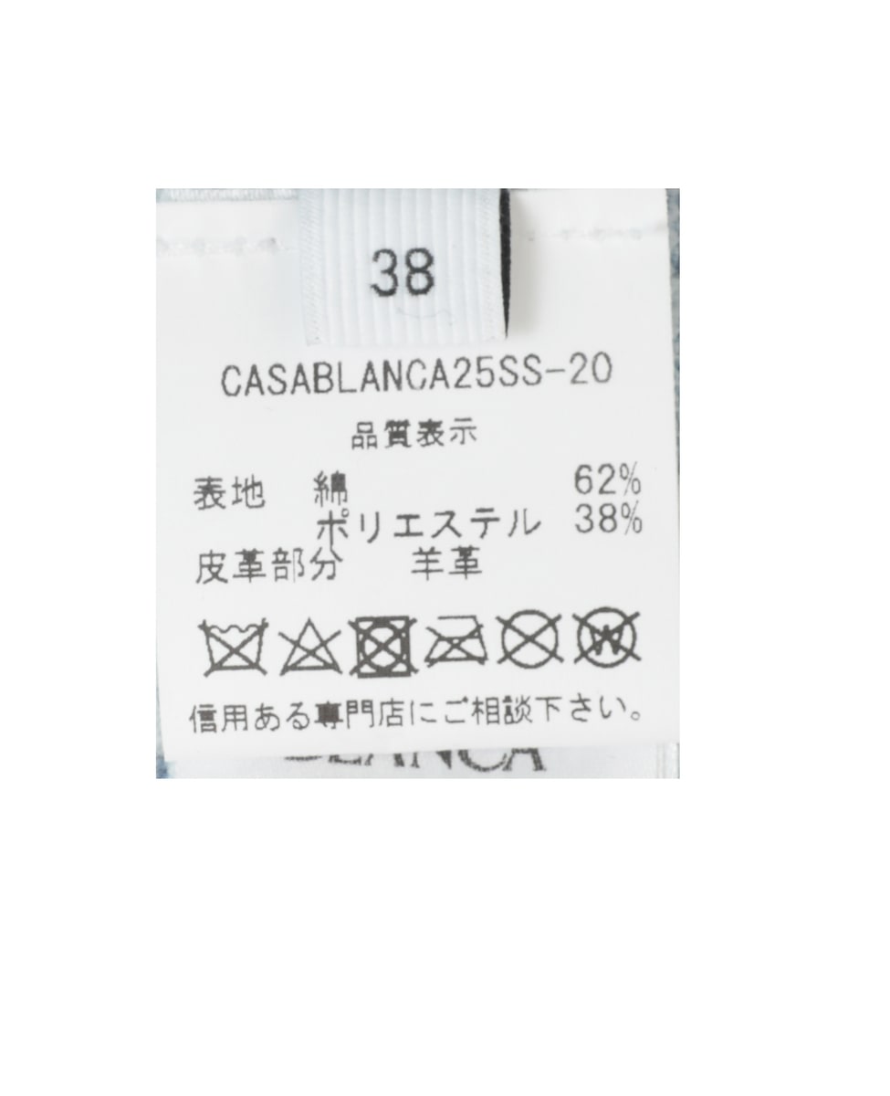 【Casablanca/カサブランカ】Monogram Denim Dress 詳細画像 インディゴ 7