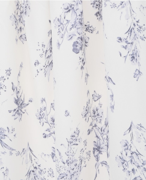 花柄シフォンオフショルダーワンピース(取り扱い店舗限定) 詳細画像 オフホワイト 6