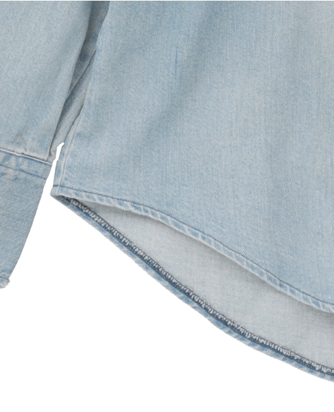 【KURO/クロ】ダメージ加工ウエスタンデニムシャツ 詳細画像 インディゴ 5