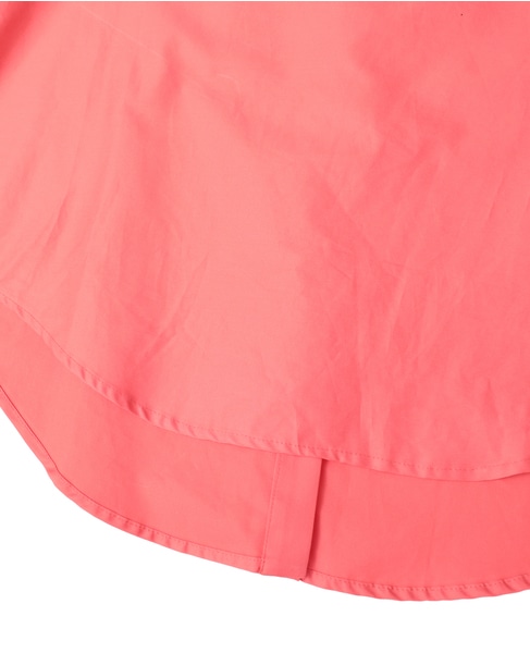 【LUTZ HUELLE/ルッツヒュエル】プリーツディテール・オフショルダーブラウス 詳細画像 レッド 7