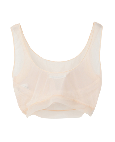【NICENICE MOMENT/ナイスナイスモーメント】MESH BRA TANK 詳細画像 ホワイト 2