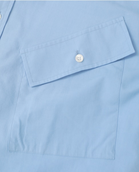 【A_/エース】BIG POCKETSTRYPE SHIRTS 詳細画像 サックス 8