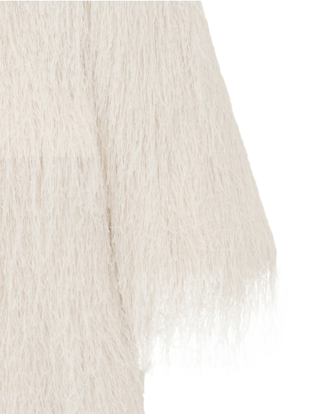 【3.1 Phillip Lim/スリーワンフィリップリム】Fringe Tuxedo Coat 詳細画像 ホワイト 4