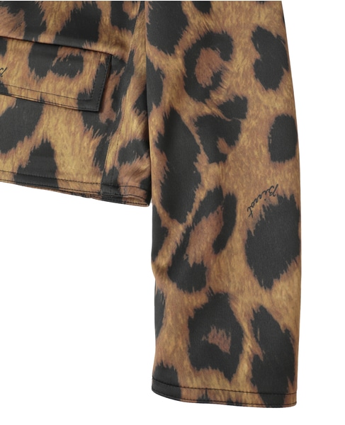 【BIRROT/ビロット】BIDAN JACKET 詳細画像 レオパード柄 4