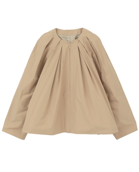 【A_/エース】ギャザーブルゾン 詳細画像 ベージュ 1