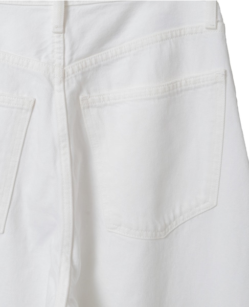 【AGOLDE/エーゴールドイー】WHITE カーブデニム 詳細画像 ホワイト 6