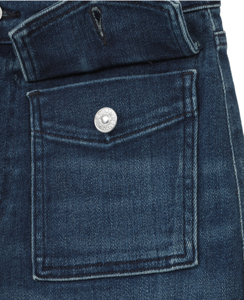 【CITIZENS of HUMANITY/シチズンオブヒューマニティー】Raven Patch Pocket Wide Leg Jeans 詳細画像 ブルー 7