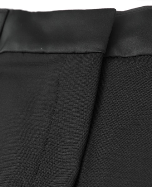 【Casablanca/カサブランカ】Embroidered Motif Wool Tailored Shorts（刺繍モチーフ ウール テーラード ショーツ） 詳細画像 ブラック 3