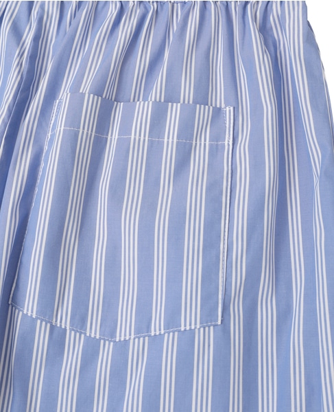 【BAUM UND PFERDGARTEN/バウムウンドヘルガーテン】Natie Striped Boxer Shorts 詳細画像 ブルー 5