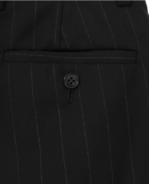 【COUTURE D'ADAM/クチュールドアダム】Officer's Trousers Stripe 詳細画像 ブラック 6