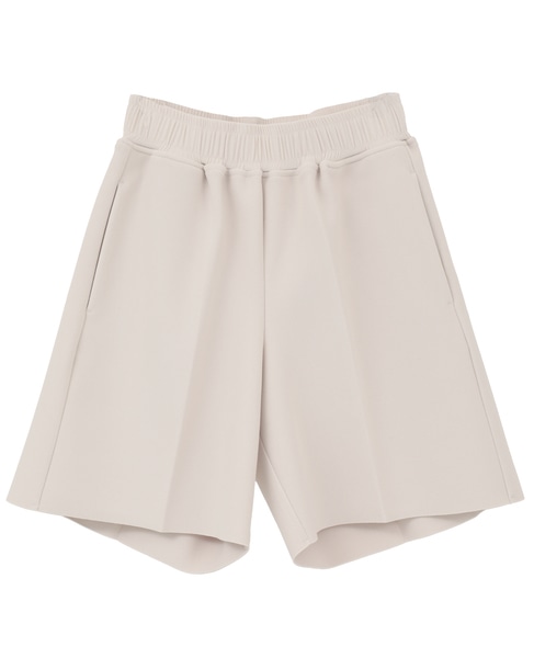 【BIRROT/ビロット】LAY3 DRAWSTRING SHORTSウエストゴム・ワイドショートパンツ 詳細画像 ベージュ 1