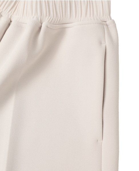 【BIRROT/ビロット】LAY3 DRAWSTRING SHORTSウエストゴム・ワイドショートパンツ 詳細画像 ベージュ 5