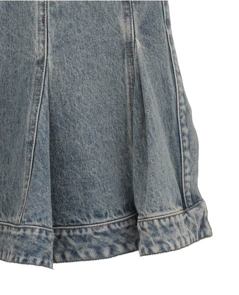 【3.1 Phillip Lim/スリーワンフィリップリム】belted denim skirt 詳細画像 ブラック 6