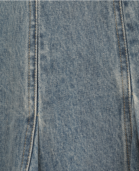 【3.1 Phillip Lim/スリーワンフィリップリム】belted denim skirt 詳細画像 ブラック 8