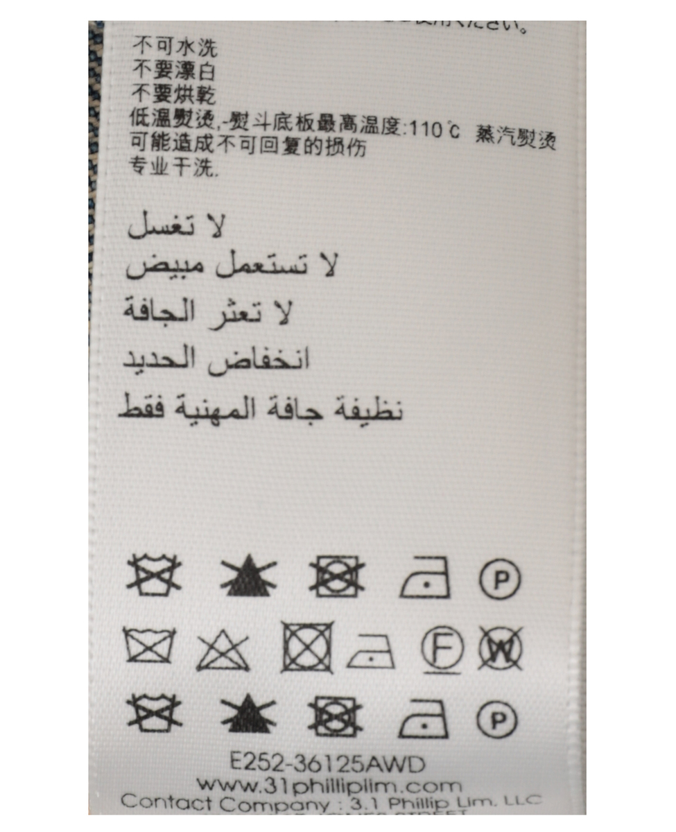 【3.1 Phillip Lim/スリーワンフィリップリム】belted denim skirt 詳細画像 ブラック 7