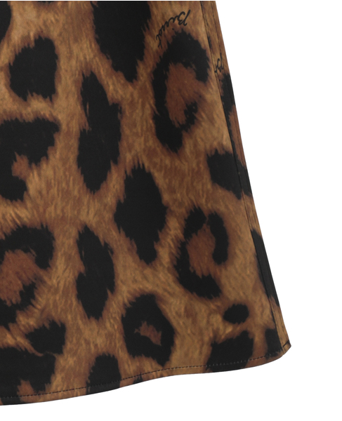 【BIRROT/ビロット】BIDAN SKIRT 詳細画像 レオパード柄 6