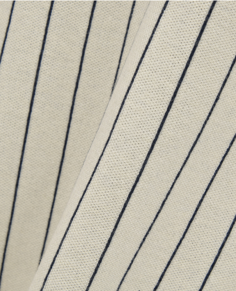 【BAUM UND PFERDGARTEN/バウムウンドヘルガーテン】ストライプライン・Vネックカーディガン 詳細画像 アイボリー 6