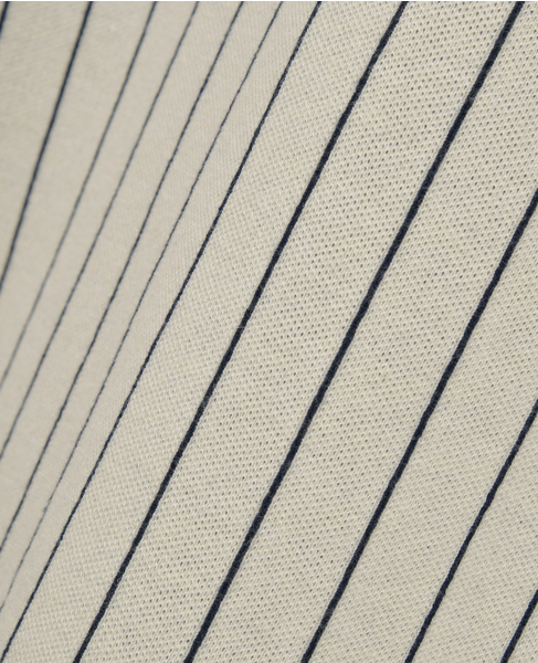 【BAUM UND PFERDGARTEN/バウムウンドヘルガーテン】ナンバリングデザイン・ストライプニットトップス 詳細画像 アイボリー 6